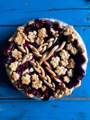 Mixed Berry Ginger Pie
