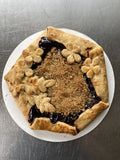 Maple Blackberry Galette with Pecan Streusel