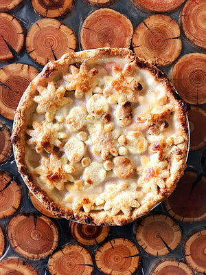 Spiced Asian Pear Pie