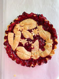 Gluten Free Raspberry Rhubarb Pie