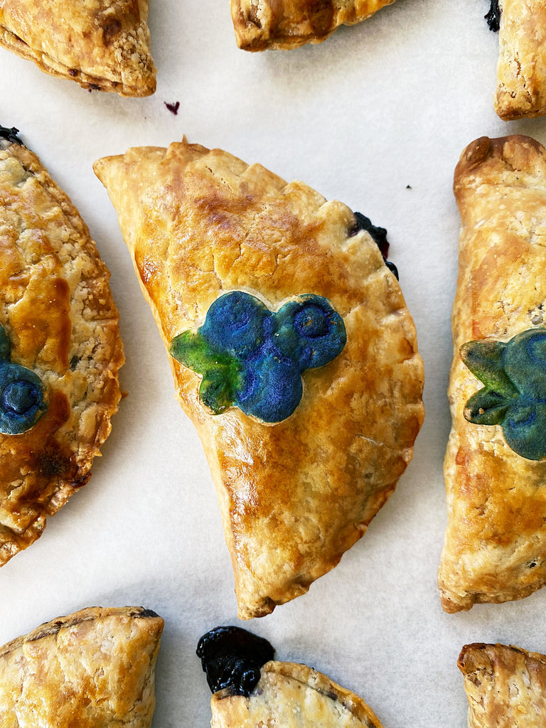 6 Blueberry Maple Hand Pies