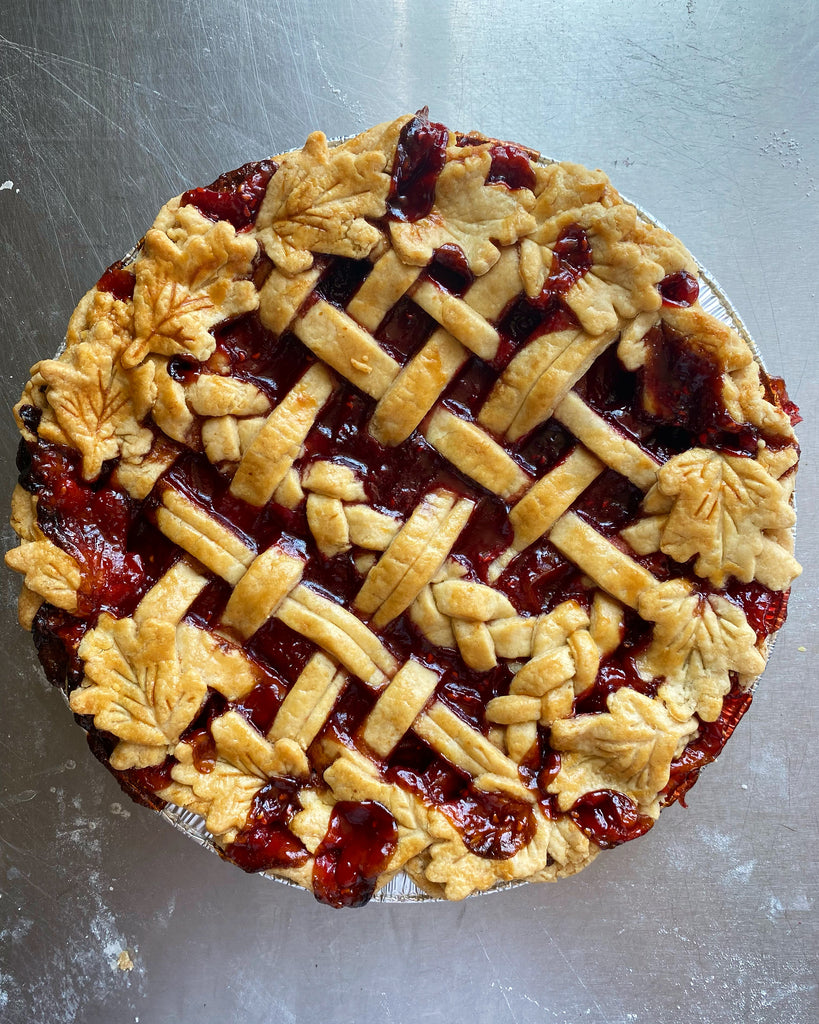 Raspberry Nectarine Pie Piedaho 