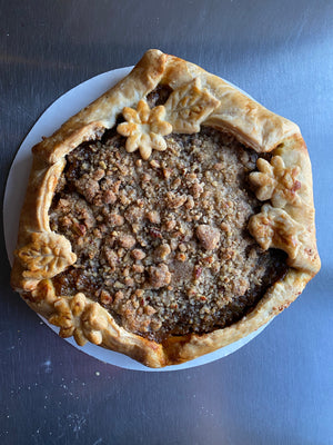 Pumpkin Butter Streusel Galette