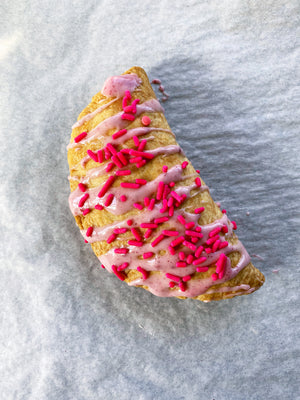 6 Raspberry Hand Pies