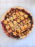 Blackberry Pear Pie with a Fresh Thyme Crust