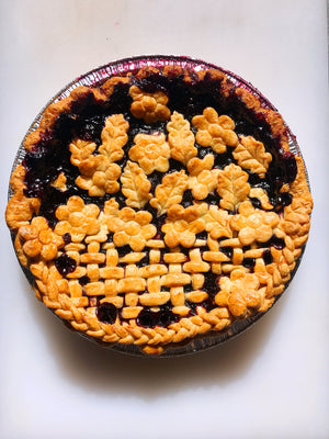 Lemon Blueberry Pie