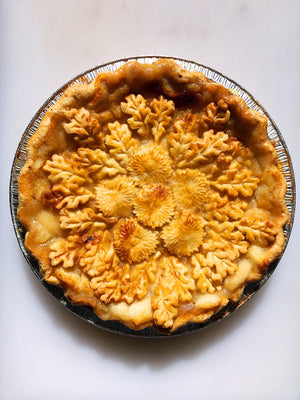 Ginger Pear Pie