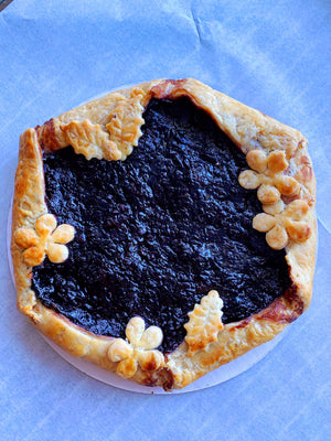 Blackberry Pomegranate Molasses Galette