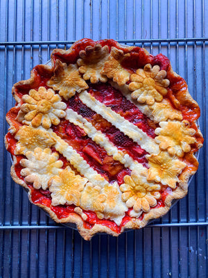 Strawberry Apricot Pie