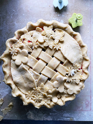 Strawberry Cherry Pie