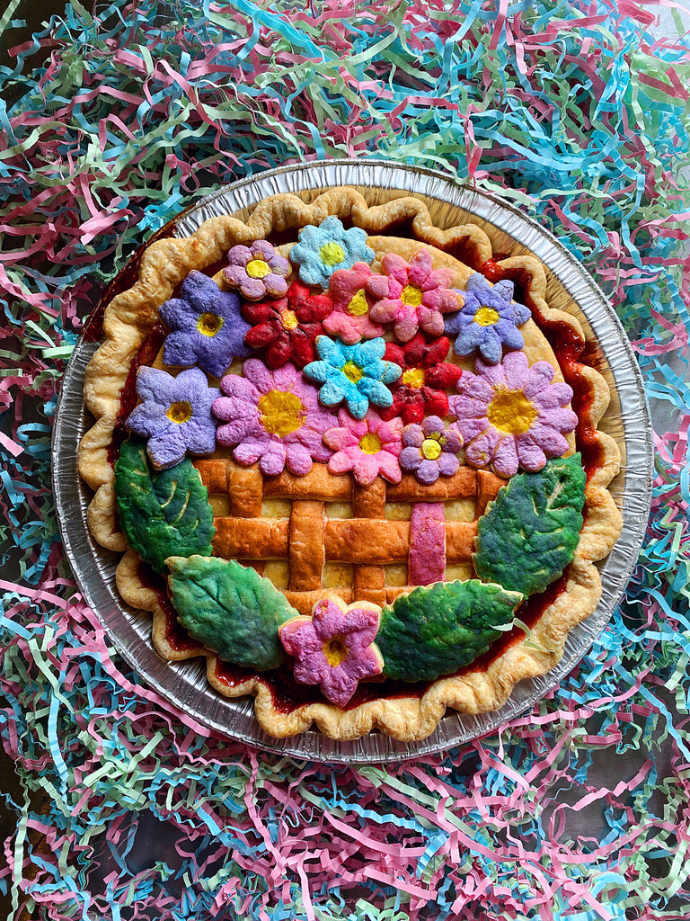 Easter Sweets Combo with Strawberry Rhubarb Pie