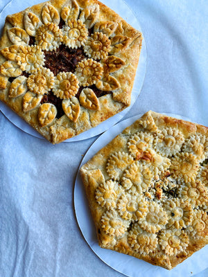 Rustic Veggie Galette Duo