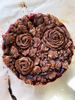 Chocolate Strawberry Pie