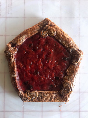 Chocolate Cherry Galette