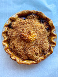 Tahini Apple Sesame Crumb Pie