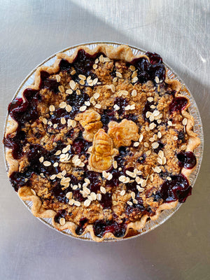 Cherry Berry Crumb Pie