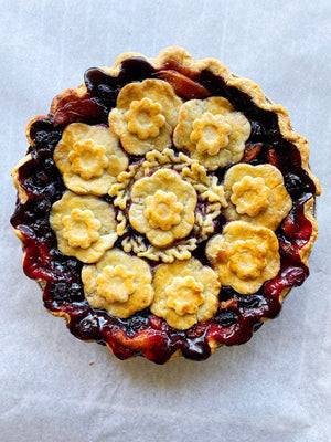 Apricot Blueberry Pie