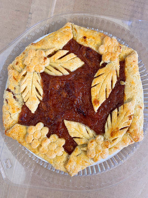 Rhubarb Apple Galette
