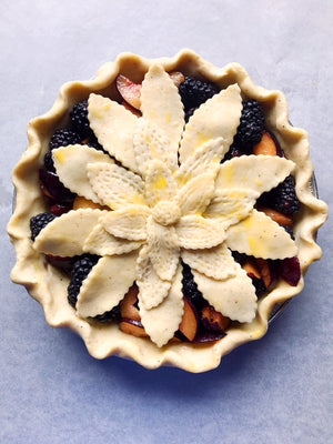 Blackberry Plum Pie