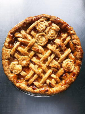 Salted Caramel Apple Pie