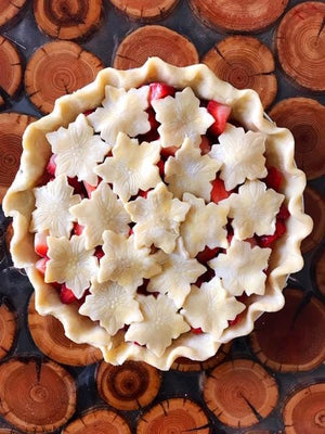 Strawberry Almond Pie with Almond Frangipane